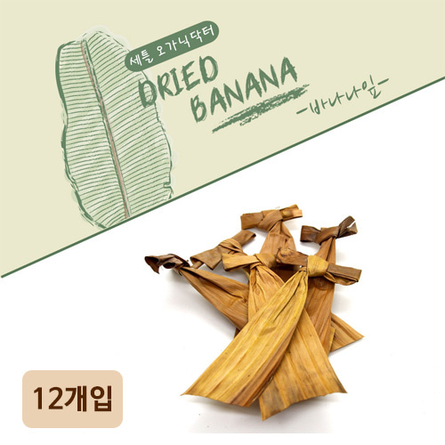 세틀 올가닉닥터 바나나잎 비오톱 (12개입)