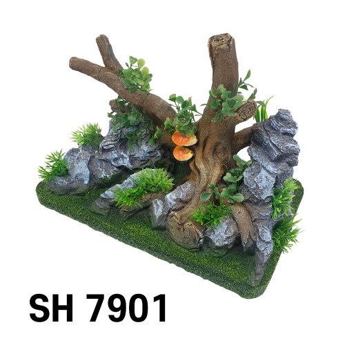 아마존 버섯 바위장식 (SH7901)