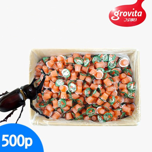 그로비타 곤충젤리 (500p) - 흑설탕맛